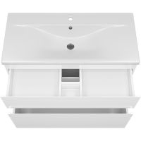 Тумба с раковиной Misty Лаки 100 Белая глянцевая арт-УТ000024250 — фото 5, Тумбы с раковиной