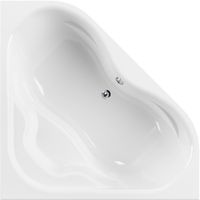 Акриловая ванна Cezares Plitvice 140х140 Белая арт-PLITVICE-140-140-41 — фото 2, Акриловые ванны