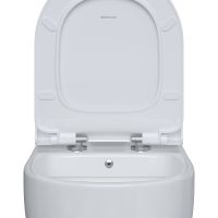 Унитаз Berges Ego XL подвесной с сиденьем Микролифт арт-082138 — фото 4, Подвесные унитазы