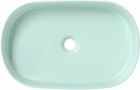 Раковина-чаша Allen Brau Fantasy 55 Мятная арт-4.11022.MT — фото 5, Раковины накладные