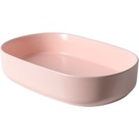 Раковина-чаша Allen Brau Fantasy 55 Розовая арт-4.11022.SM — фото 1, Раковины накладные