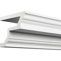 Карниз Европласт 2000x166x201 мм арт-4.32.101 — фото 1, Фасадный декор