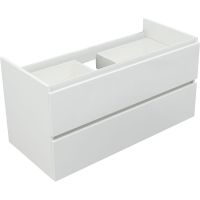 Тумба под раковину Aquanet Вега 100 подвесная Белый глянец арт-316655 — фото 4, Тумбы под раковину