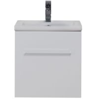 Комплект мебели для ванной Aquanet Порто 50 подвесной Белый арт-196675 — фото 2, Комплекты мебели для ванной