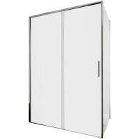 Душевой уголок Aquanet Pleasure Evo AE65-130x80-CT 130x80 профиль Хром стекло прозрачное арт-324121 — фото 1, Прямоугольные душевые уголки