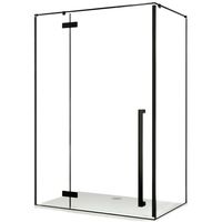 Душевой уголок Ceruttispa 120х90 профиль Черный глянцевый стекло прозрачное арт-C1A — фото 7, Прямоугольные душевые уголки