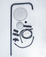 Товар: Душевая система Agger Breeze Черная арт-A0193544 - фото 11 Душевая система Agger Breeze Черная арт-A0193544 — фото 11, Душевые стойки