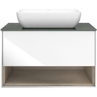 Товар: Тумба под раковину Kerama Marazzi Plaza Modern 80 PLB.M.80.1\WHT подвесная Белая глянцевая арт-PLB.M.80.1\WHT - фото 1 Тумба под раковину Kerama Marazzi Plaza Modern 80 PLB.M.80.1\WHT подвесная Белая глянцевая арт-PLB.M.80.1\WHT — фото 1, Тумбы под раковину