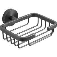 Мыльница Allen Brau Priority Графит брашированный арт-6.31004-MG — фото 1, Мыльницы