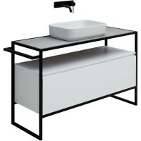 Тумба под раковину Allen Brau Priority 120 Белая матовая арт-1.31004.WM — фото 1, Тумбы под раковину