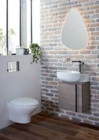 Раковина Jacob Delafon Nouvelle Vague 36 Белая арт-EGK112-00 — фото 5, Раковины подвесные