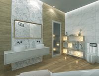 Товар: Керамическая плитка Керлайф Calacatta bianco Natura 2 33 настенная 31,5х63 см арт-925820 - фото 2 Керамическая плитка Керлайф Calacatta bianco Natura 2 33 настенная 31,5х63 см арт-925820 — фото 2, Керамическая плитка