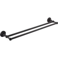 Полотенцедержатель WasserKRAFT Isar двойной Темная бронза арт-K-7340 — фото 1, Полотенцедержатели