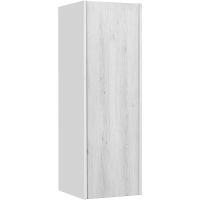 Подвесной шкаф Aquaton Сакура 33 R Ольха наварра Белый глянец арт-1A220803SKW8R — фото 1, Шкафы для ванной