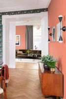 Обои RASCH Salisbury Флизелин (0,53*10,05) Красный, Однотонные арт-552737 — фото 2, Обои для стен