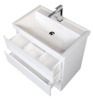 Тумба под раковину 1MarKa Кода 60Н Белая арт-У57594 — фото 2, Тумбы под раковину