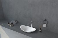 Раковина-чаша Abber Stein 60 Белая матовая арт-AS2606 — фото 3, Раковины накладные