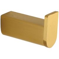 Крючок Nofer Capri Золото матовое арт-16221.G — фото 1, Крючки для полотенец