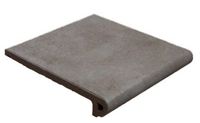 Ступень фронтальная Gres de Aragon Capri Peldaño Redondo 33 Carbón 32,5x33 см арт-905087 — фото 1, Ступени и клинкер