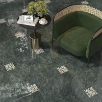 Керамогранит Kerama Marazzi Серенада зелёный лаппатированный обрезной 60х60 см арт-SG654222R — фото 2, Керамогранит