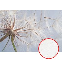 Фреска Ortograf Цветы 4125 Фактура бархат FX Флизелин (4*2,7) Голубой/Белый/Бежевый, Цветы арт-4125 (бархат FX) — фото 1, Фрески