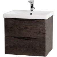 Тумба под раковину BelBagno Marino-Cer 60 подвесная Rovere Nature Grigio арт-MARINO-CER-600-2C-SO-RNG-P — фото 2, Тумбы под раковину