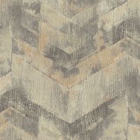 Обои RASCH Axiom Винил на флизелине (1,06*10,05) Серый/Бежевый, Геометрия арт-959826 — фото 1, Обои для стен