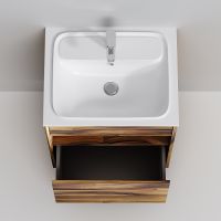 Тумба под раковину AM.PM Func 60 подвесная Дуб крафт арт-M8FFUX0601OF — фото 11, Тумбы под раковину