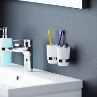 Стакан для зубных щеток AM.PM Sense L Хром арт-A74343400 — фото 7, Стаканы для зубных щеток