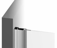 Душевая стенка Ravak Pivot PPS-80 стекло Transparent, профиль Хром арт-90G40C00Z1 — фото 1, Боковые стенки