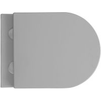 Унитаз Sintesi Evi подвесной Серый матовый с сиденьем Микролифт арт-SIN-TS-EVI-151GM — фото 5, Подвесные унитазы