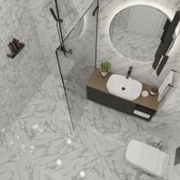 Керамогранит Primavera Omnia White polished 60х60 см арт-PR136 — фото 2, Керамогранит