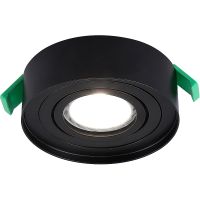 Встраиваемый светильник Crystal Lux Черный арт-CLT 059C1 BL — фото 3, Точечные светильники