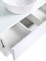 Тумба с раковиной Orange Otto 75 подвесная Белый глянец арт-Ot-75TuGLASS+B08-360W — фото 7, Тумбы с раковиной