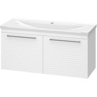 Тумба с раковиной Brevita Catania 100 подвесная Белая матовая арт-УТ000013910 — фото 1, Тумбы с раковиной