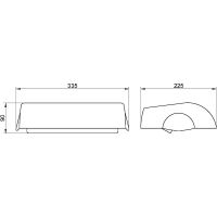 Крышка для мусорного ведра Nofer Black Черная арт-14040.N — фото 2, Мусорные ведра
