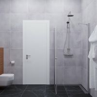 Душевой уголок Triton Форта-Хром 90х90 профиль Хром стекло прозрачное арт-Щ0000054476 — фото 5, Квадратные душевые уголки