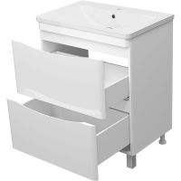 Товар: Тумба с раковиной Misty Атлантик 70 Белая арт-УТ000012600 - фото 4 Тумба с раковиной Misty Атлантик 70 Белая арт-УТ000012600 — фото 4, Тумбы с раковиной