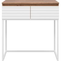 Тумба Brevita Dakota 80 Белая матовая Дуб Галифакс олово арт-DAK-019080-19-012Я — фото 2, Комоды и тумбы для ванной комнаты