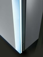 Зеркальный шкаф Aquatek 60 с подсветкой Хром арт-AQ7609-MLC — фото 5, Зеркальные шкафы в ванную