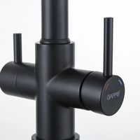 Смеситель для кухни Gappo Черный матовый арт-G4398-66 — фото 3, Смесители для кухни