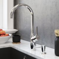 Дозатор для моющего средства AM.PM X-Joy Хром арт-A8437100 — фото 2, Дозаторы для кухонных моек