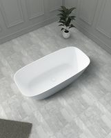 Ванна из искусственного камня Abber Stein 170x72 без гидромассажа арт-AS9612-1.7 — фото 4, Ванны из искусственного камня