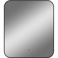 Зеркало Bond Loft 60x80 с подсветкой Черное глянцевое с бесконтактным выключателем арт-M35ZE-6080 — фото 6, Зеркала в ванную комнату