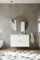 Тумба с раковиной Creto Bravo 100 подвесная Белая глянцевая арт-22-BrW100 — фото 8, Тумбы с раковиной