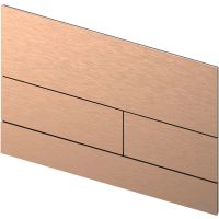 Клавиша смыва Tece Square II (9240840) для унитаза PVD Brushed Red Gold арт-9240848 — фото 2, Кнопки смыва