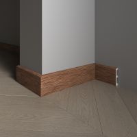 Плинтус Decor-Dizayn 2400x13x80 мм арт-706-83SH — фото 2, Плинтуса напольные