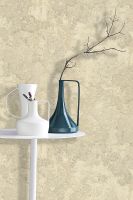 Обои Wiganford by Solo Crystal stone Винил на флизелине (1,06*10,05) Бежевый/Золото, Под камень/Штукатурка арт-AK20616 — фото 3, Обои для стен