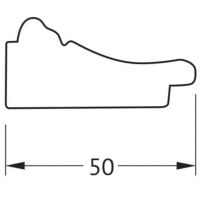 Зеркало Evoform Polygon 89х69 в багетной раме - Махагон с орнаментом 50 мм арт-BY 7276 — фото 4, Зеркала в ванную комнату