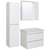 Товар: Тумба под раковину Runo Манхэттен 75 Белая арт-00-00001047 - фото 4 Тумба под раковину Runo Манхэттен 75 Белая арт-00-00001047 — фото 4, Тумбы под раковину